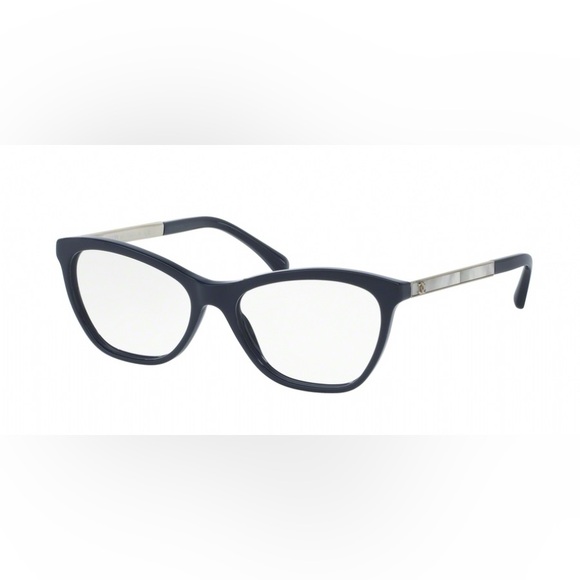 CHANEL Accessories - Chanel 3330-H c.501 Square Glasses Frames Black 52mm pearlescent inset GUC USED